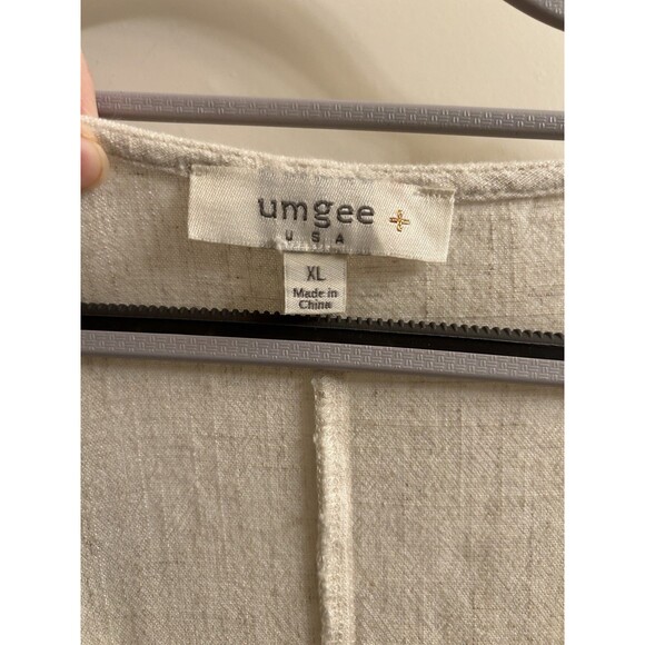 Free Assembly Fair Isle Cardigan Sweater Women's Beige Soft Classic Sz XXL - Picture 3 of 10